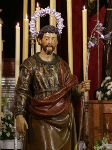 San José Obrero. Besamanos y ofrenda floral