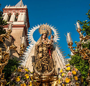 Virgen del Carmen de San Gil / JOAQUÍN GALÁN